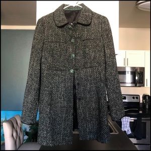 Elie Tahari Long Pea Coat